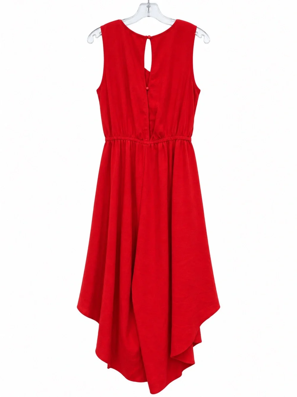 Love Delirious Red High Low Romper Plus Size 3X